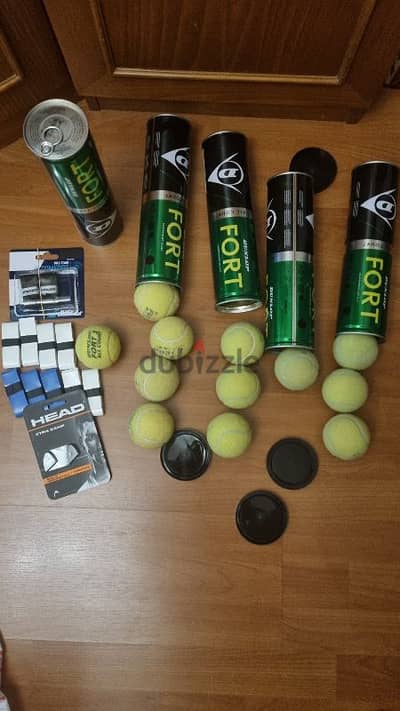 tennis  balls +grips+shock absorption bargain price