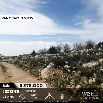  Prime 2400 SQM Land for SALE in Jezzine!