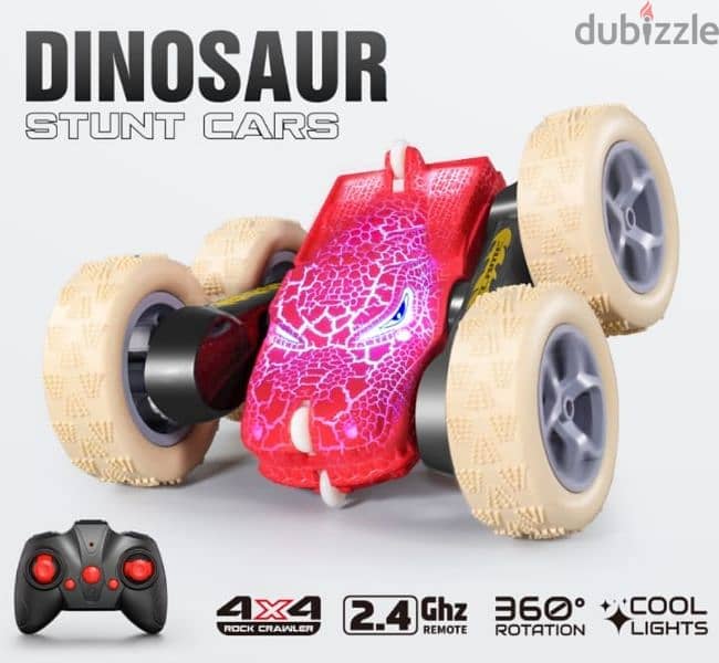 Dinosaur stunt crazy racing car gift remote control 0