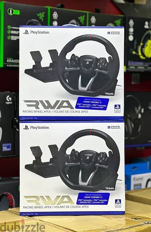 Playstation HORI RWA Steering Wheel 0