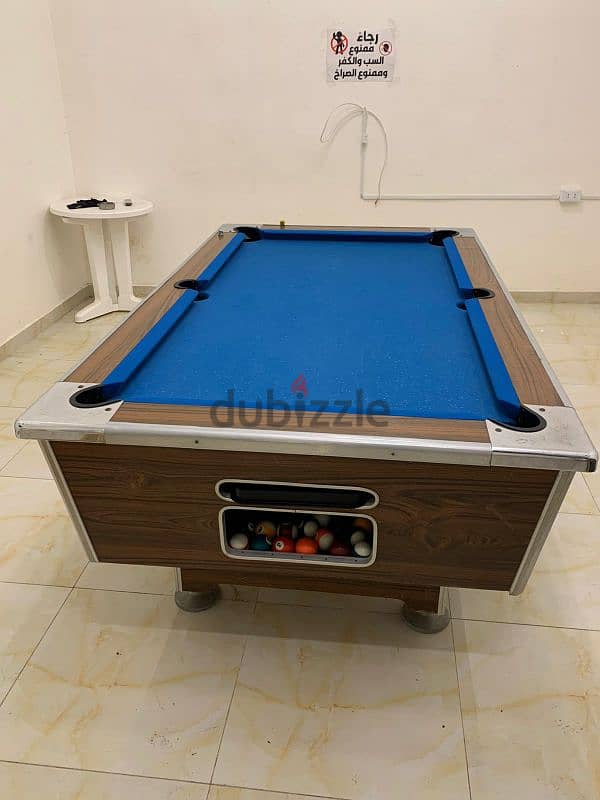 billiard for sale بليار ٧ قدم للبيع 0