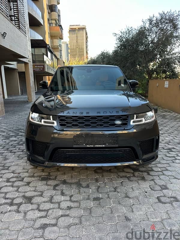 Range Rover Sport V6 Dynamic 2019 dark gray on black & basket 0