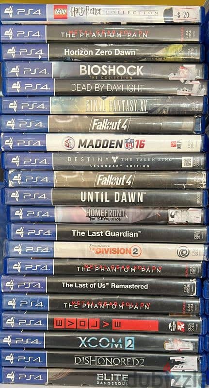 PS4,PS5 used games 0