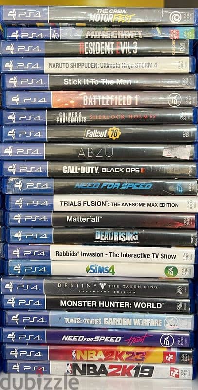 PS4,PS5 used games 2