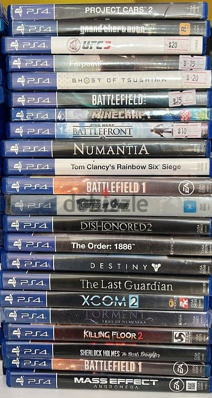 PS4,PS5 used games 3