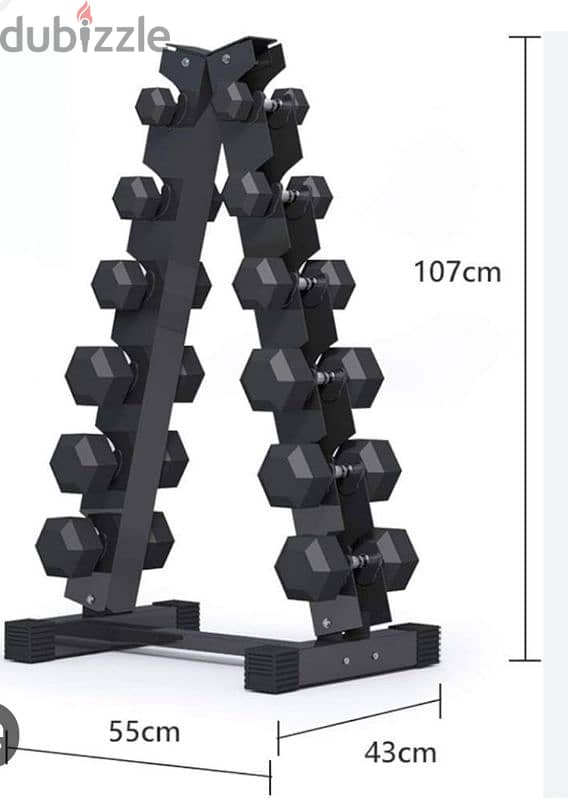 dumbbell rack stand 0