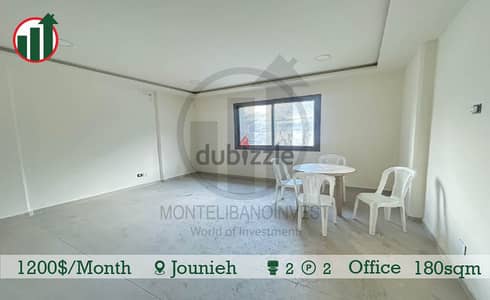 OFFICE FOR RENT IN JOUNIEH!! PRIME LOCATION!!