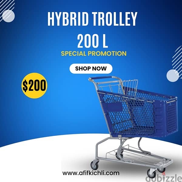 Trolley & Basket for Supermarket & Stores 6