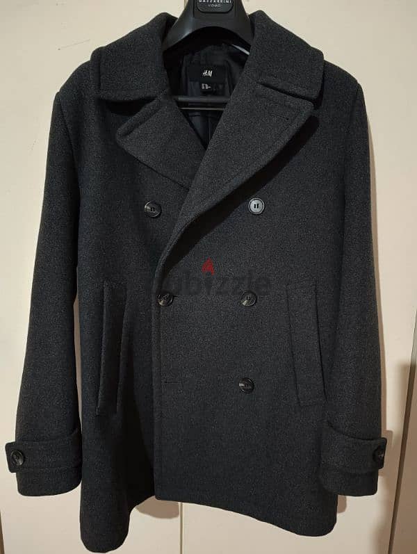 wool peacoat 3/4 size 48 0