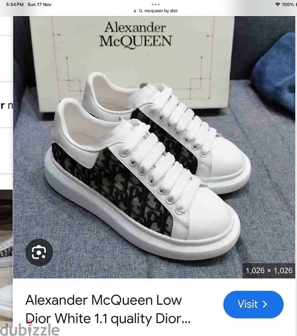 alexander mcqueen dior edition replica size 41 0