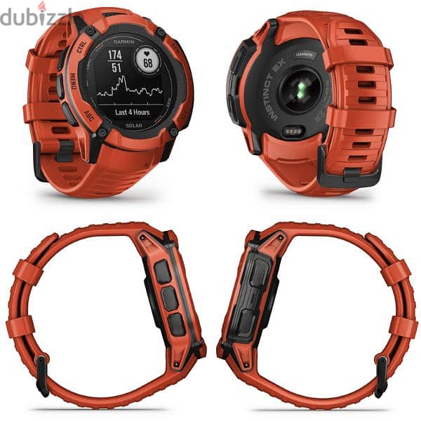 Garmin Instinct 2x Solar Flame red 51mm 0