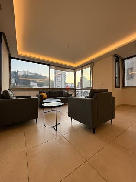 Modern Apartment for rent in Jal el Dib with open views. 0