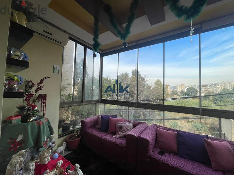 CATCHY 120 Sq. FOR SALE In JDEIDEH-BAOUCHRIEH! شقة للبيع في الجديدة 0