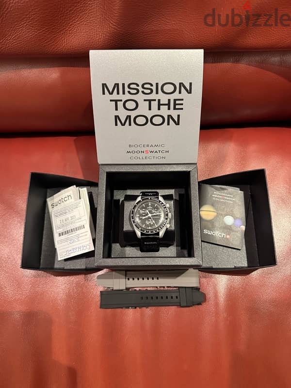 omega x swatch mission to the moon 0