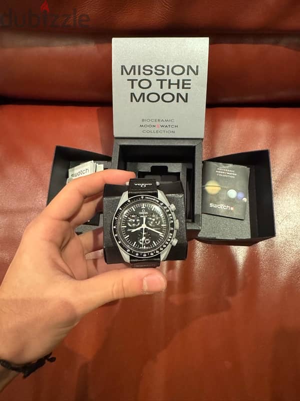 omega x swatch mission to the moon 1