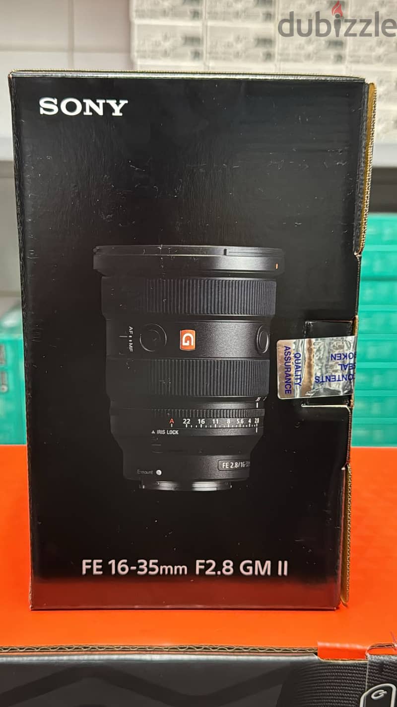 Sony FE 16-35mm F2.8 GM II Lens 0