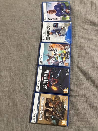 For sale ps5 games