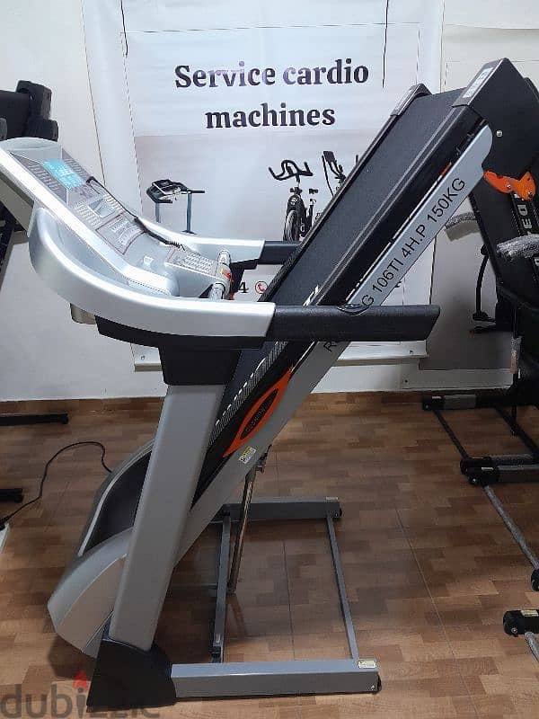 4 hp ,runing 106ti_ ful options, automatic incline, 3