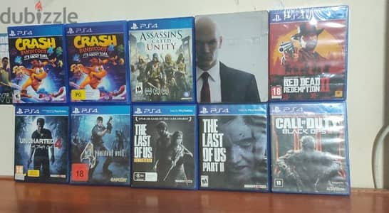 Used ps4 Games