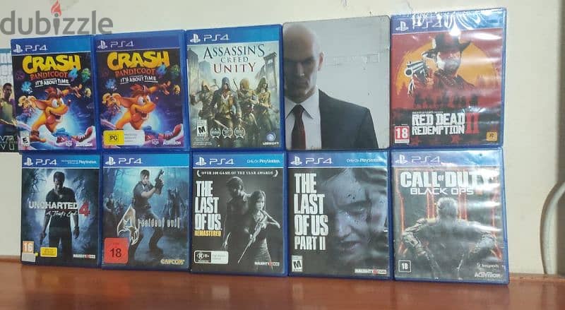 Used ps4 Games 0