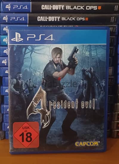 Resident evil 4 classic , Used ps4 Game