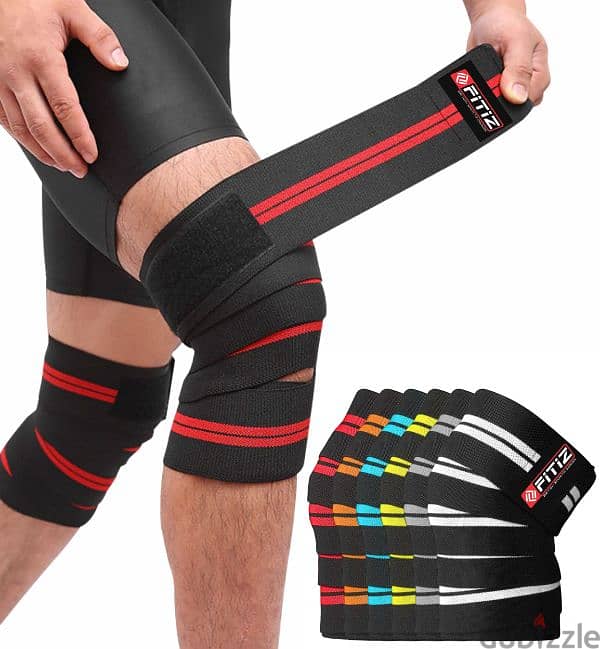 weightlifting knee Wraps 0