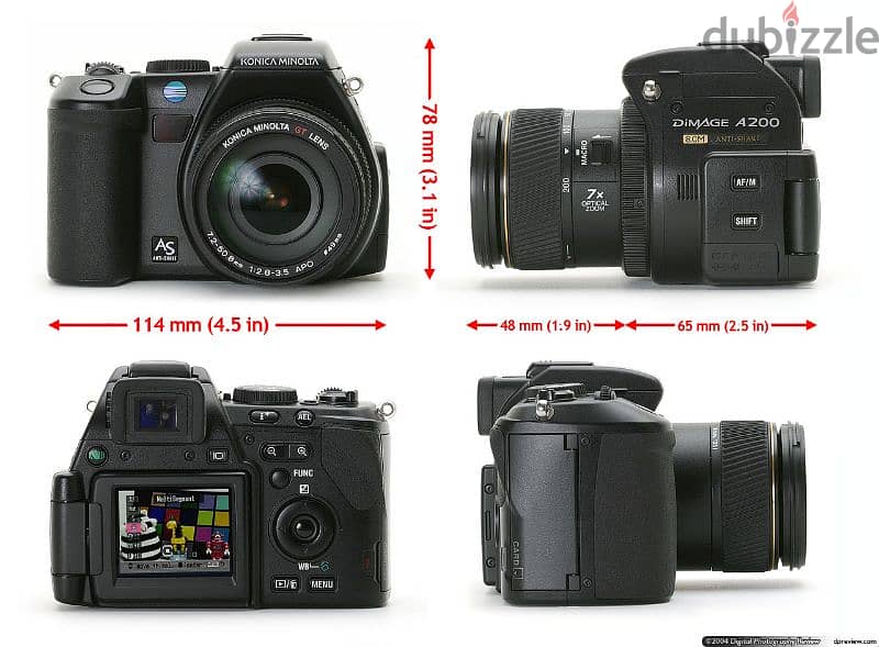 Nikon DiMAGE A200 with all the accessories you'll need 4