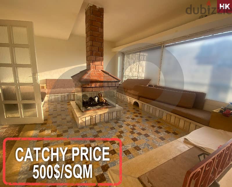 Catchy Price-500$/SQM-Bhamdoun /بحمدون  REF#HK115816 0