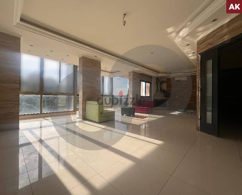 fully furnished-Panoramic mountain views-bchamoun/بشامون REF#AK115817 0