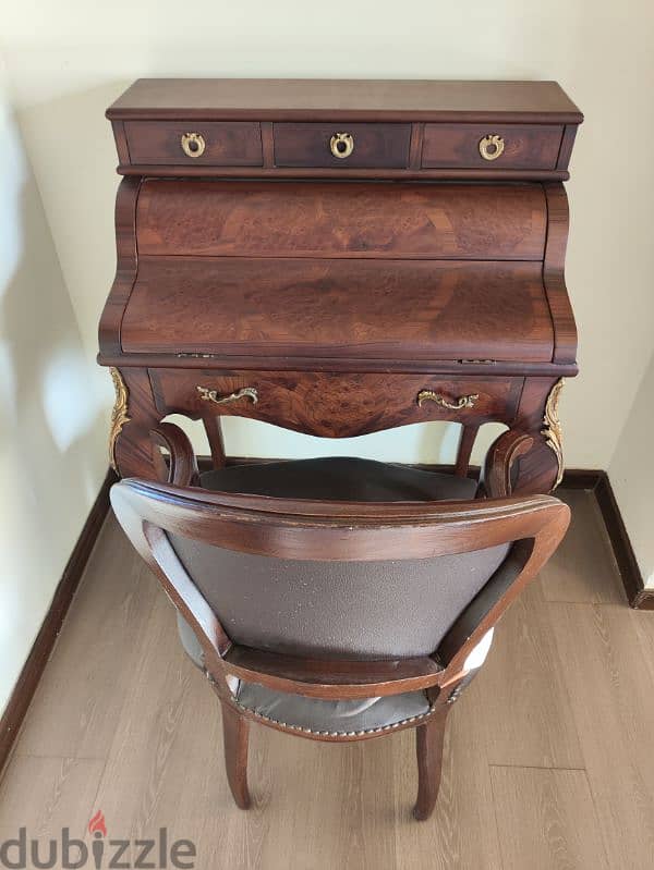 Secretaire Desk with Chair 2