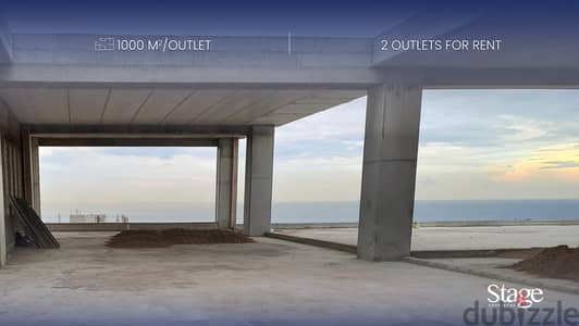 Outlets For Rent in Dbayeh | Open SEA VIEW