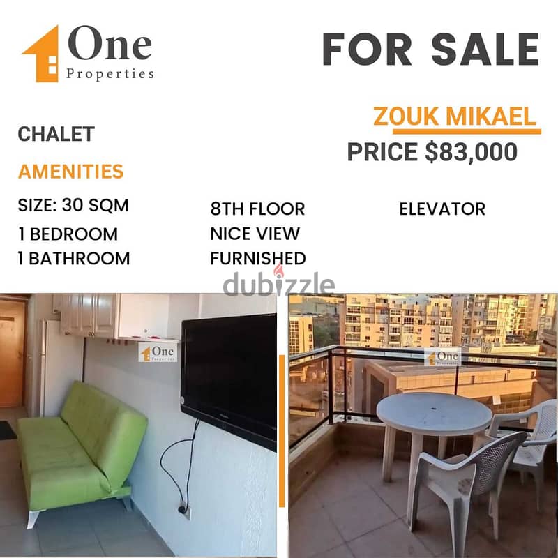 CHALET FOR SALE IN ZOUK MIKAEL 0