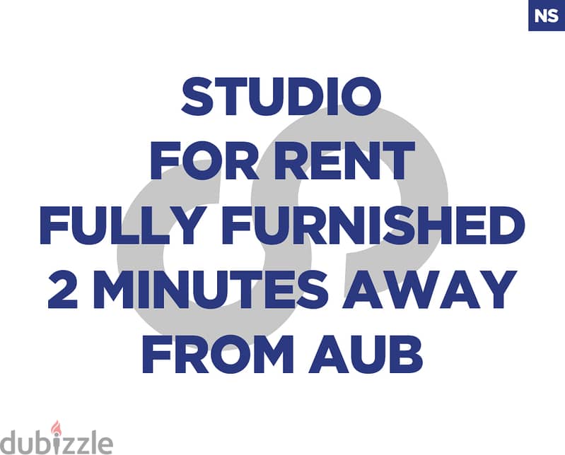 Studio for rent in hamra 60sqm 2 minutes away from aub REF#NS115827 0