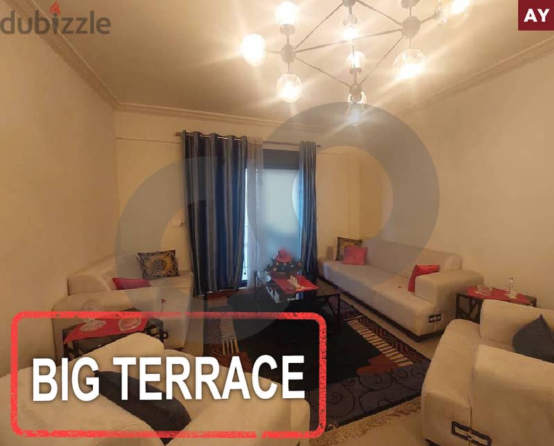 big terrace - luxury living - Mansourieh/منصوريه REF#AY115834 0