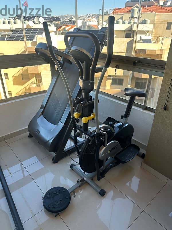 High-Quality Used Treadmill and Elliptical Machine 1