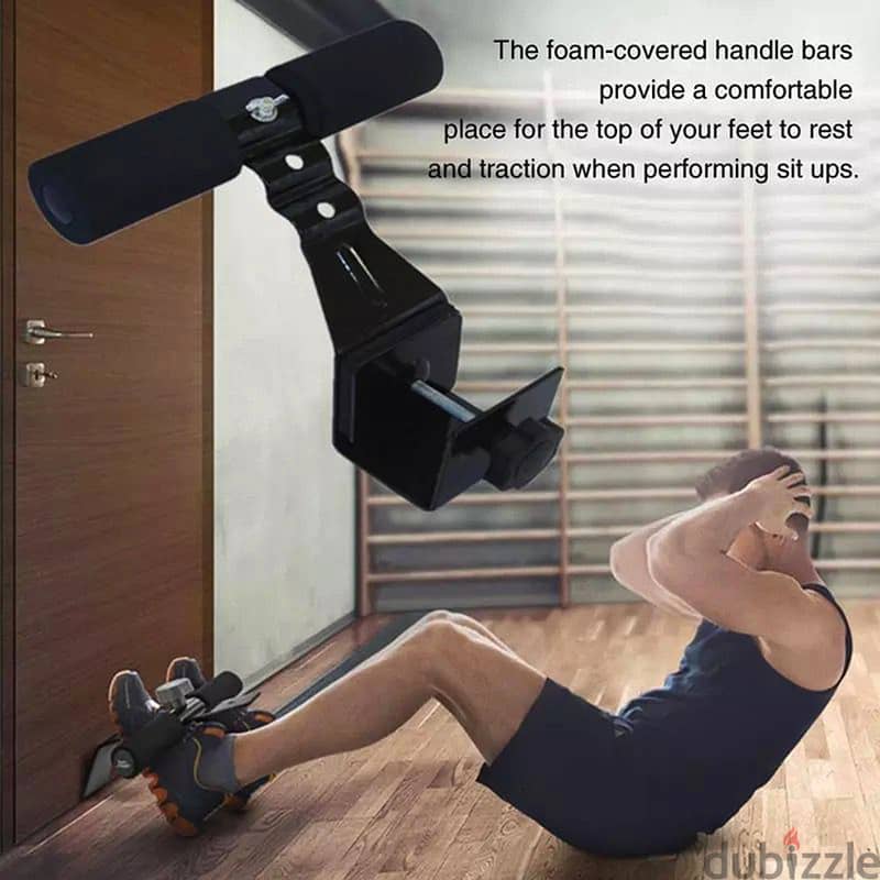 Adjustable Doorway Sit-Up Bar – Compact Core and Ab Trainer 1