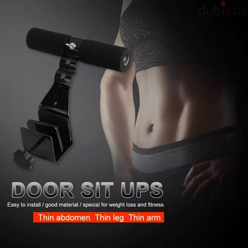 Adjustable Doorway Sit-Up Bar – Compact Core and Ab Trainer 2