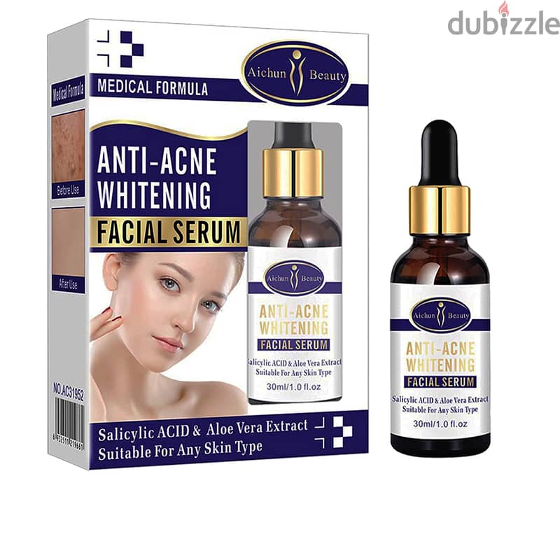 Aichun Beauty Anti-Acne Serum – Repairs, Brightens, Clears Skin (30ml) 4