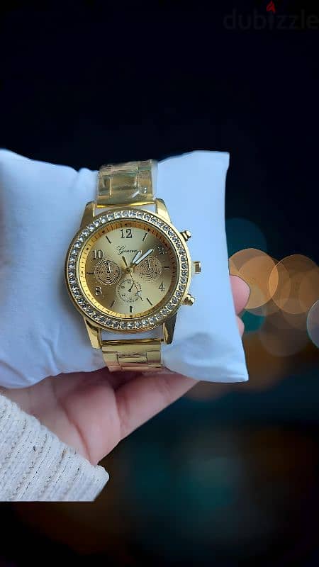 NEW Gold Ladies Watch 2