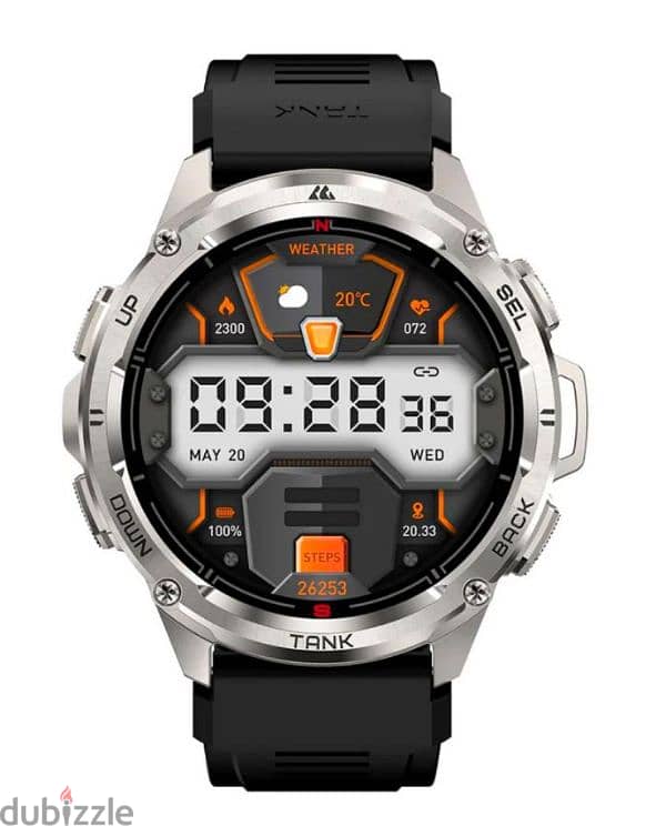 Used Kospet Tank T3 Ultra smartwatch. 0