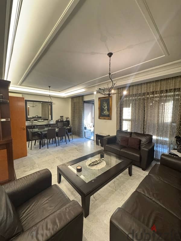 fully furnished apartment for rent in achrafieh 0