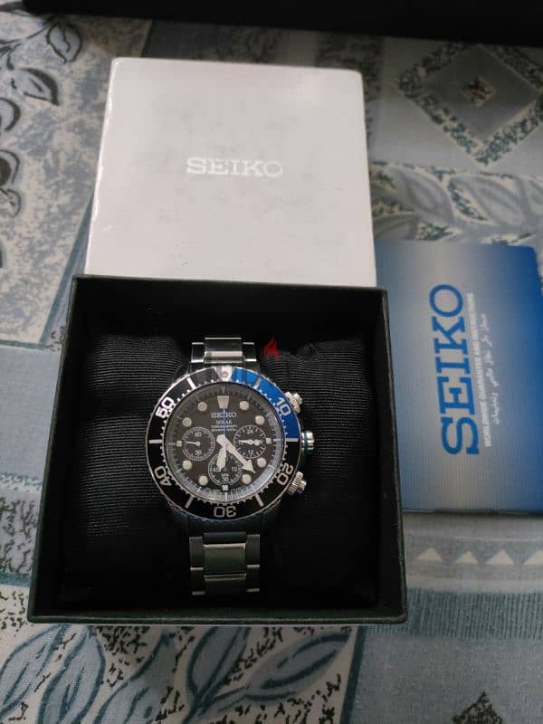 Seiko Prospex divers solar batman 1