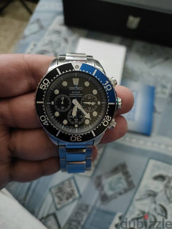 Seiko Prospex divers solar batman 2