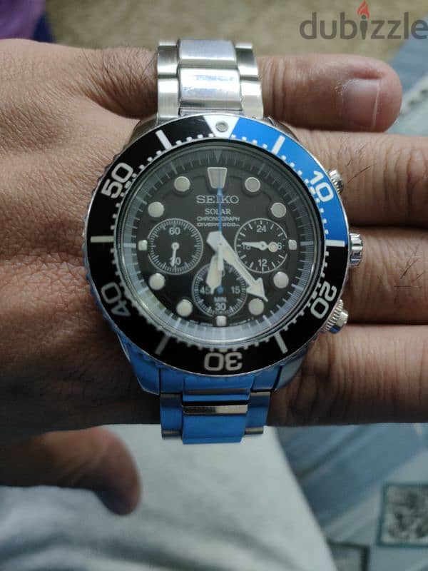 Seiko Prospex divers solar batman 3