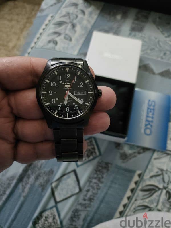 Seiko 5 military automatic 3