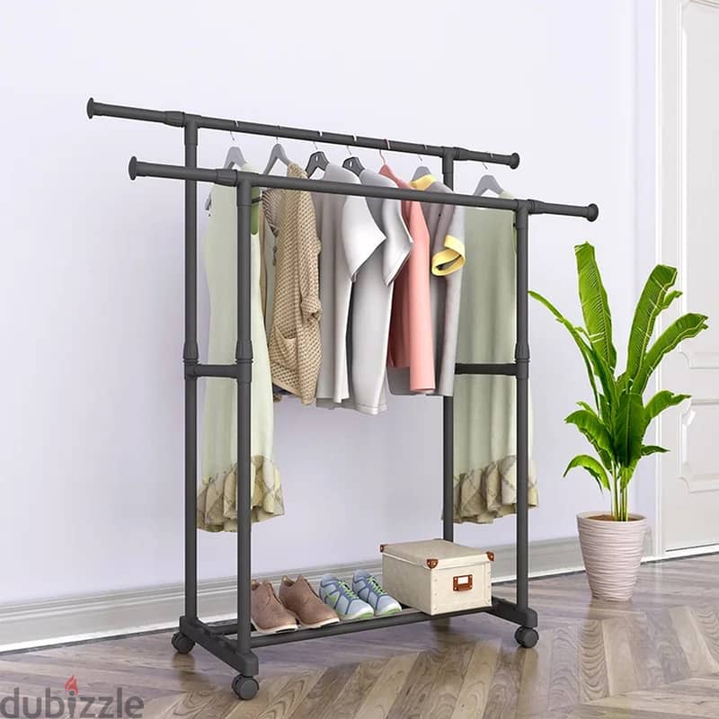 Free-Standing Clothes Rack (140 x 150 x 42) 0