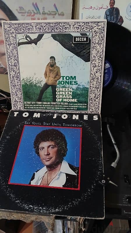 Tom Jones  - Green grass of home - say u will -VinyLP 0