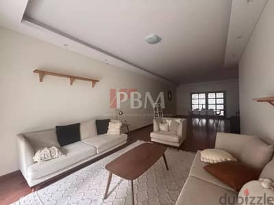 Charming Furnished Apartment For Rent In Achrafieh |Parking| 300 SQM |