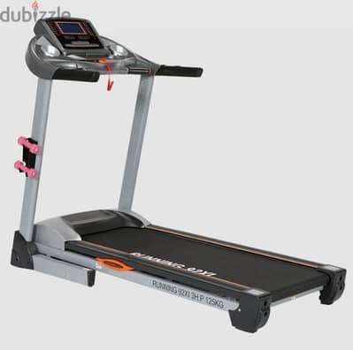 treadmill  3hp max Weight 125kg automatic incline