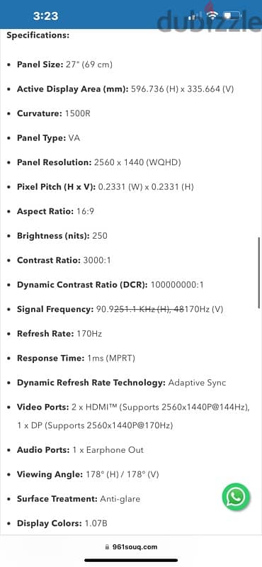 MSI Optix G27CQ4-E2 27-Inch 170Hz Curved Gaming Monitor 2